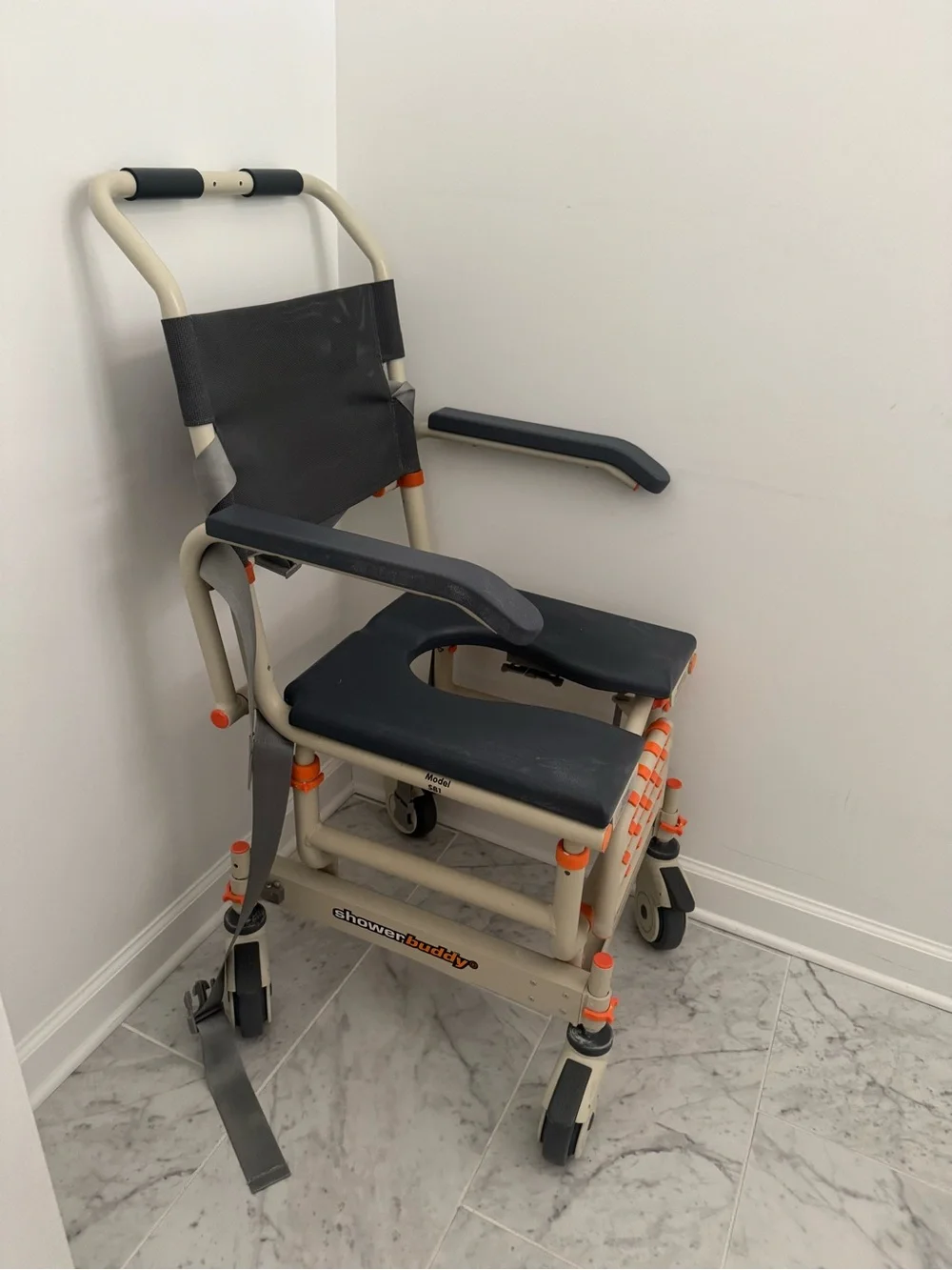 SB1 Shower Transfer System - Gray/Orange